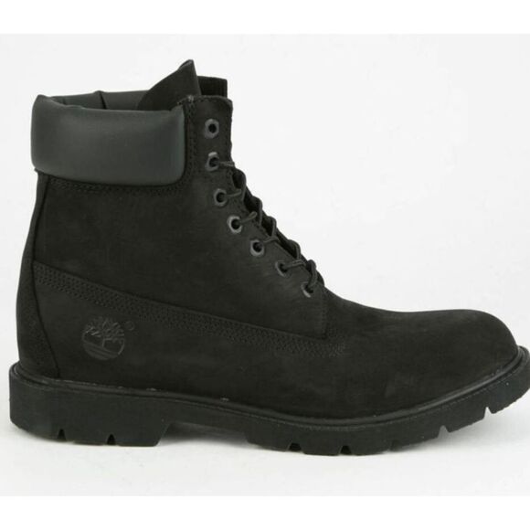 TIMBERLAND 6 Inch Premium 'Black' Boot Size 10.5M